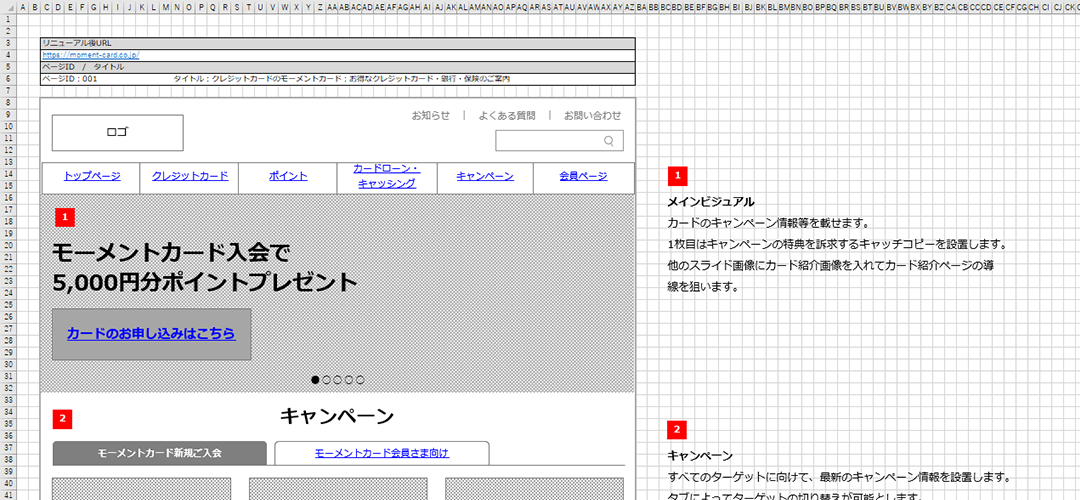 戦略的なWebサイト制作するためのワイヤーフレームの作成方法 | 未経験